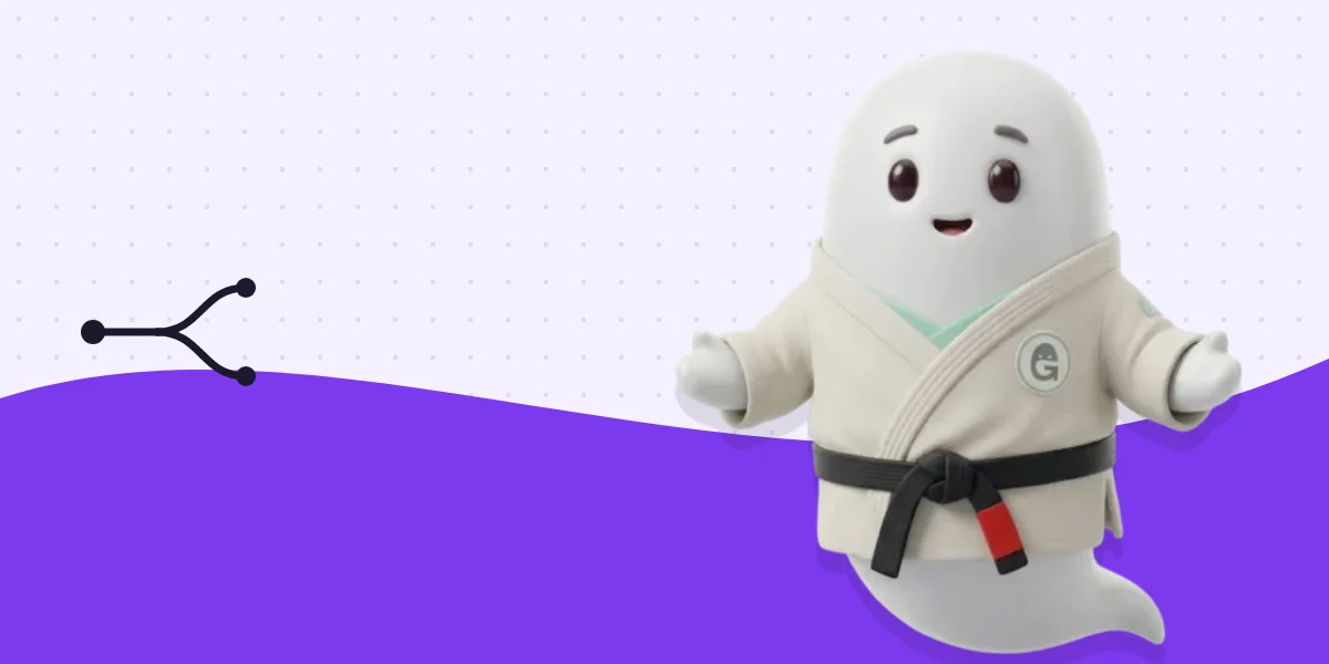 Gi Ghost, one of the characters from the Underhook app