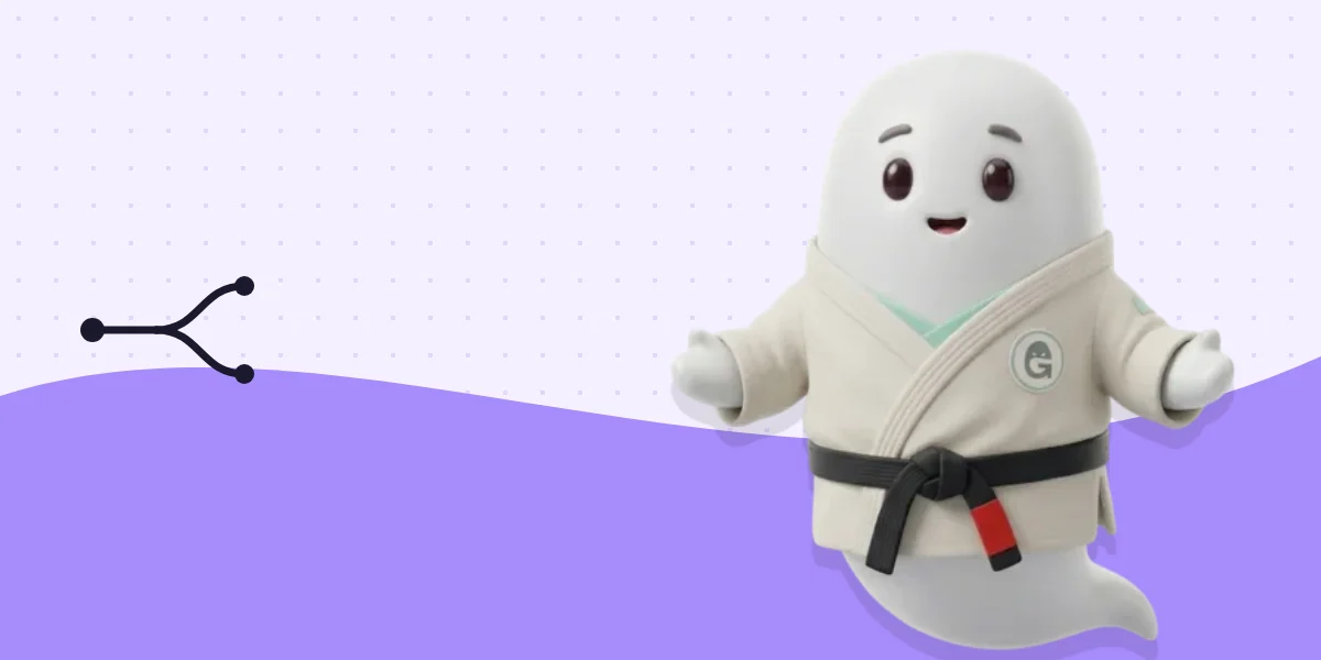 Gi Ghost, one of the characters from the Underhook app