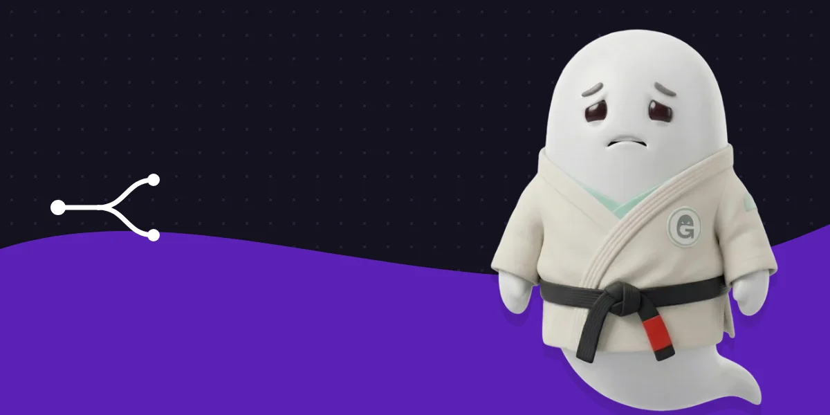 Gi Ghost, one of the characters from the Underhook app