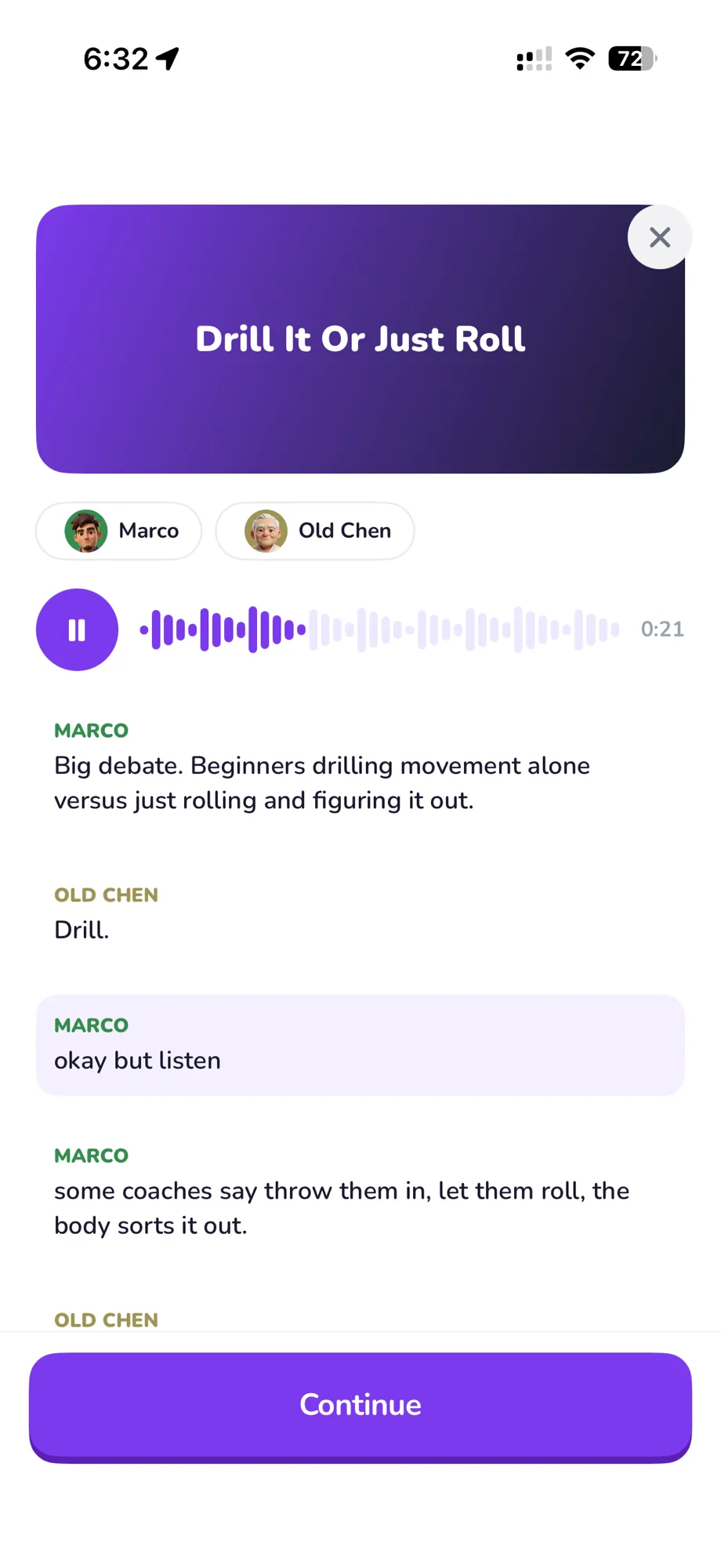 El reproductor de podcasts de teoría de Underhook